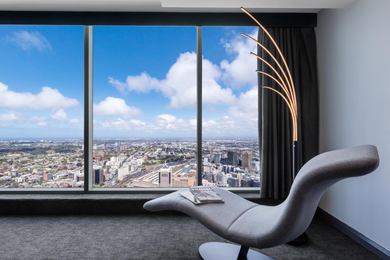 Meriton Suites World Tower, Sidney Exterior foto View from a typical apartment